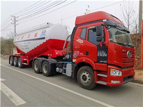 程力牌粉粒物料運車半掛車