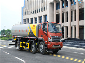 福田小三軸ES5灑水車（灰黃）20方灑水車